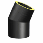 Halvisloret bend ø150 15/30/45gr - Norvai