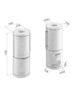 Drooff - BRUNELLO 2 - Frittstående - Bilde 2