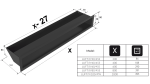 Kratki Ventilrist LUFT 9×20 45S - Bilde 3