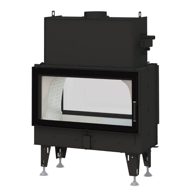 BeF Twin 10 Aquatic II Bef Home - TWIN 10 AQUATIC II - Vannmantlet peisinnsats - Bilde 1