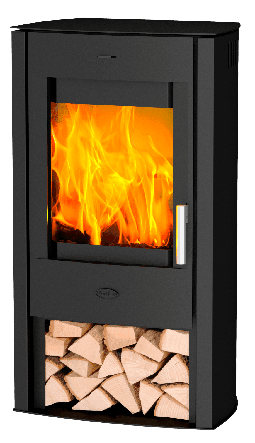 tuvalu stål 1 Fireplace By Norvai - TUVALU - Frittstående - Bilde 1