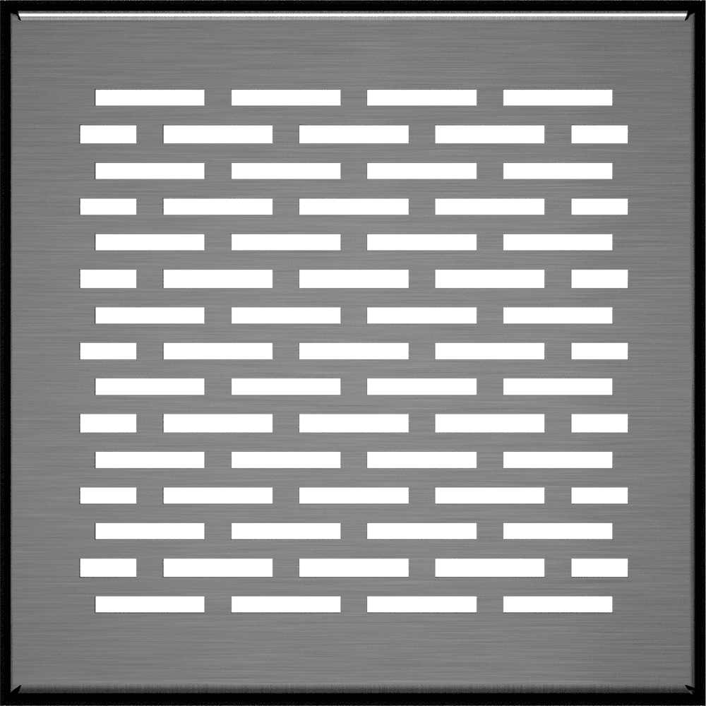 Kratki Gulvrist 17×17 cm – Polert sølv - Bilde 2