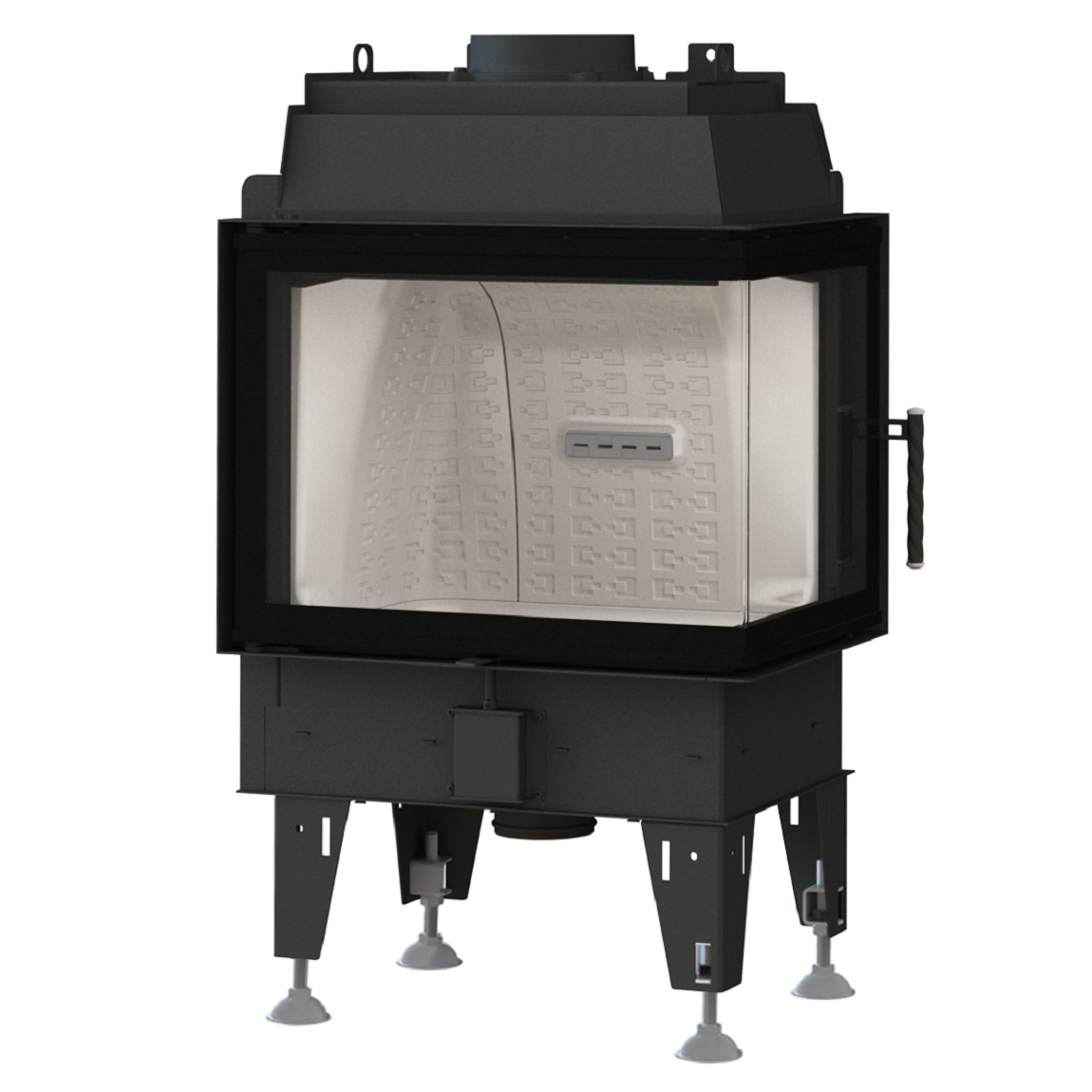 bef_therm_8_cp_passive_1662-1200-1.jpg Bef Home - THERM 8CP PASSIVE - Peisinnsats - Hjørne høyre - Bilde 1