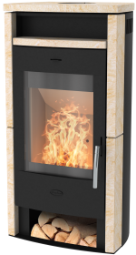 Fireplace By Norvai - SANTIAGO SANDSTEIN - Frittstående - Bilde 4